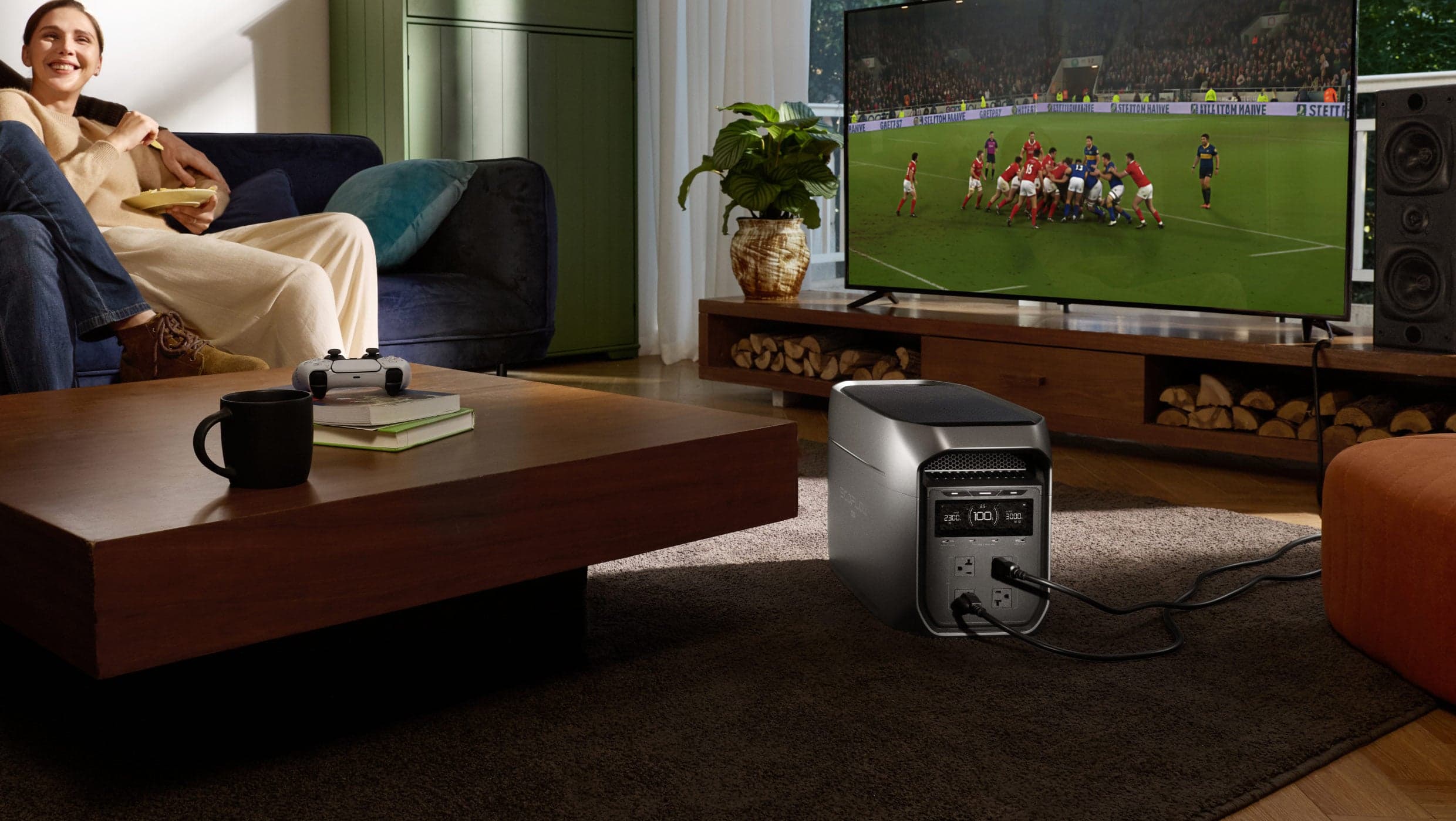 Trạm điện di động EcoFlow Delta 3 Max Plus | 2048Wh 3000W | Hàng chính hãng
