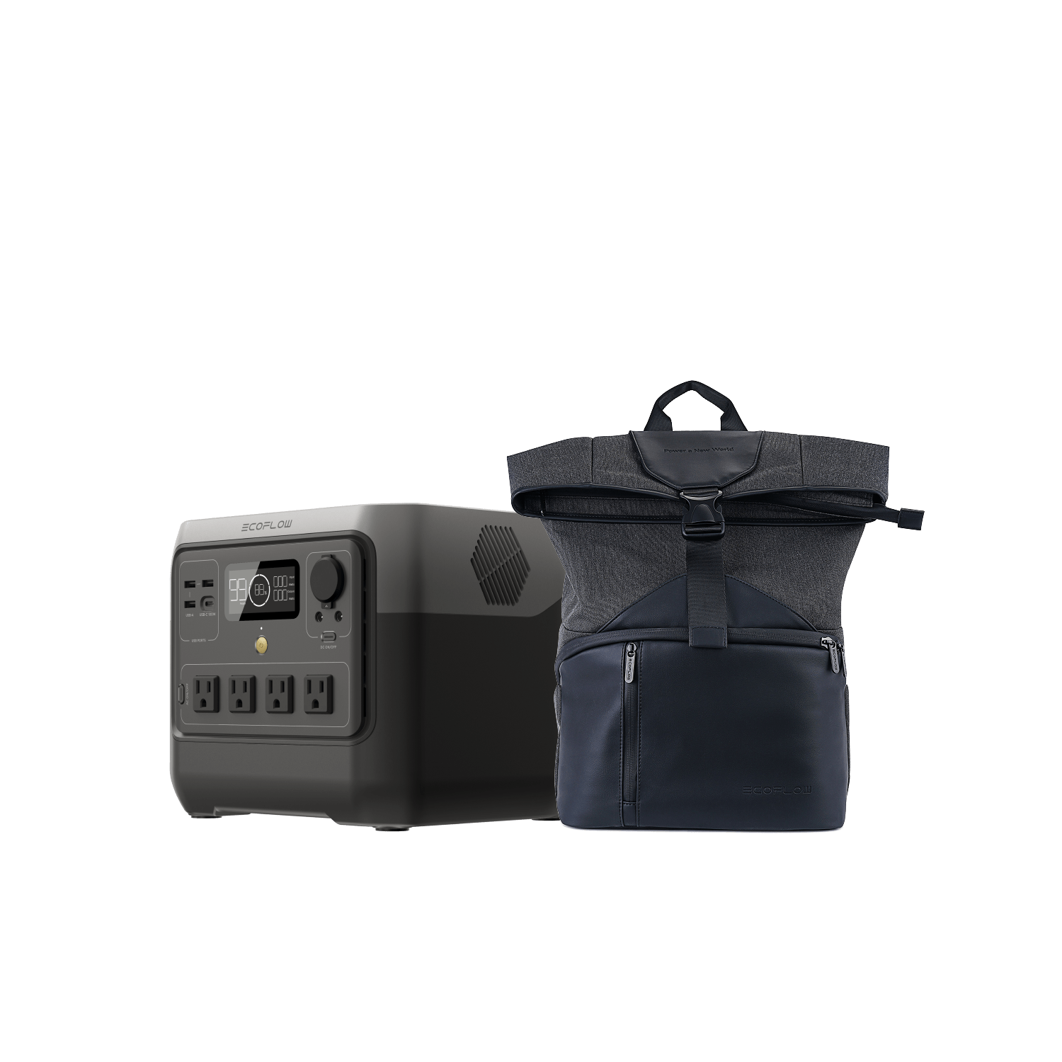Trạm sạc dự phòng EcoFlow RIVER 2 Pro 768Wh | Trạm điện di động chính hãng | HCM