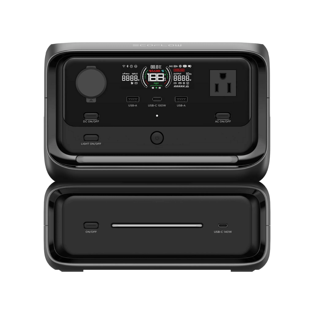 Trạm điện di động EcoFlow RIVER 3 Max Plus | 858Wh 600W | Hàng chính hãng