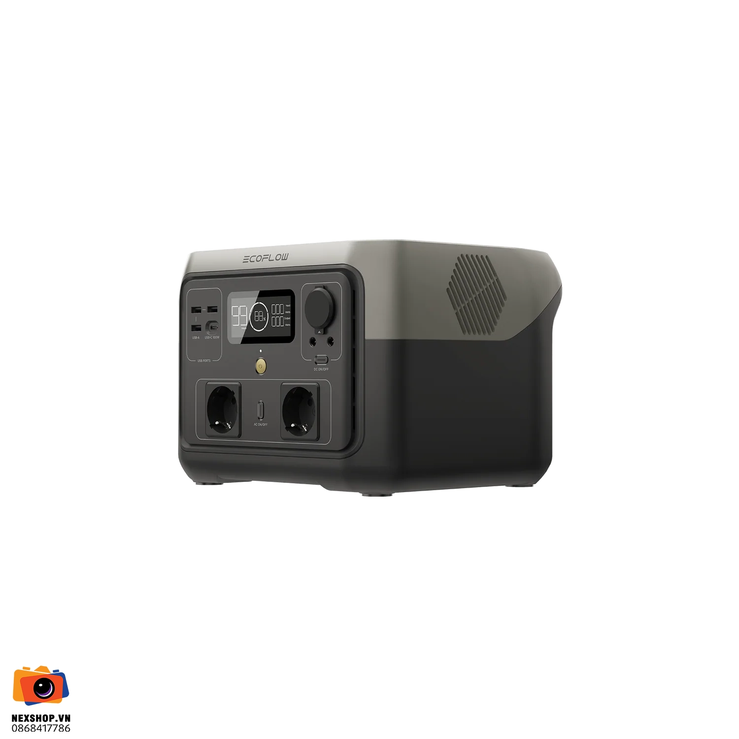 Trạm điện di động EcoFlow River 2 Max 512Wh 140,000mah | Hàng chính hãng - chi tiết 2