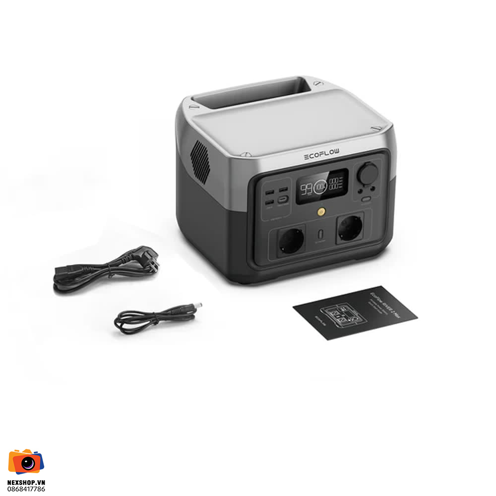 Trạm điện di động EcoFlow River 2 Max 512Wh 140,000mah | Hàng chính hãng