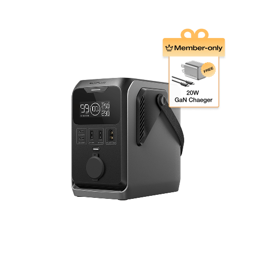 Trạm điện di động EcoFlow Trail 200 DC | 192Wh 220W | Hàng chính hãng