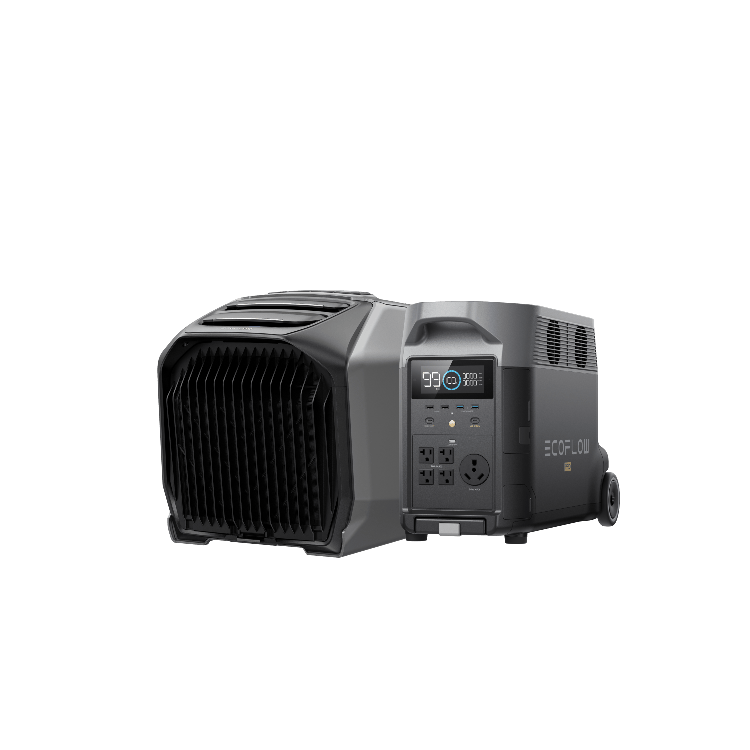 Trạm điện di động Ecoflow Delta Pro + DC/DC Charger