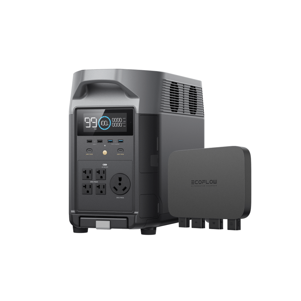 Trạm điện di động Ecoflow Delta Pro + DC/DC Charger