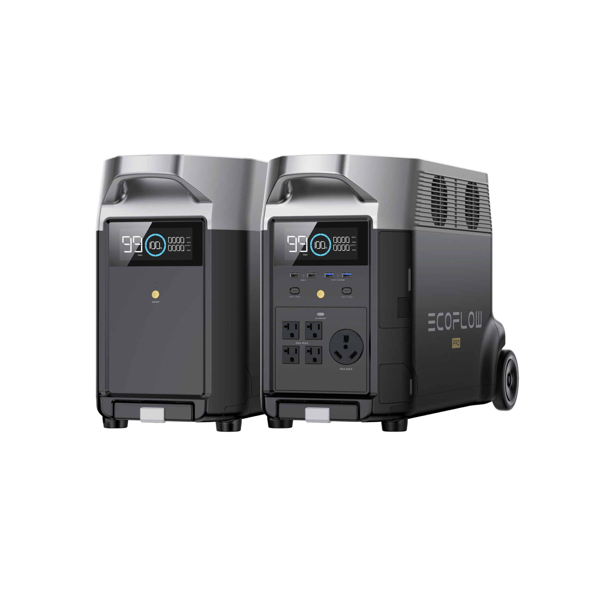 Trạm điện di động Ecoflow Delta Pro + DC/DC Charger
