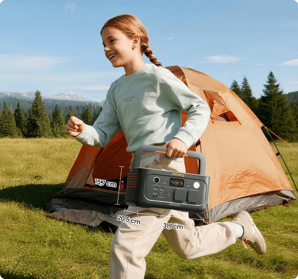 Trạm điện di động Jackery Explorer 500 v2 (500W | 512Wh) | Chính Hãng