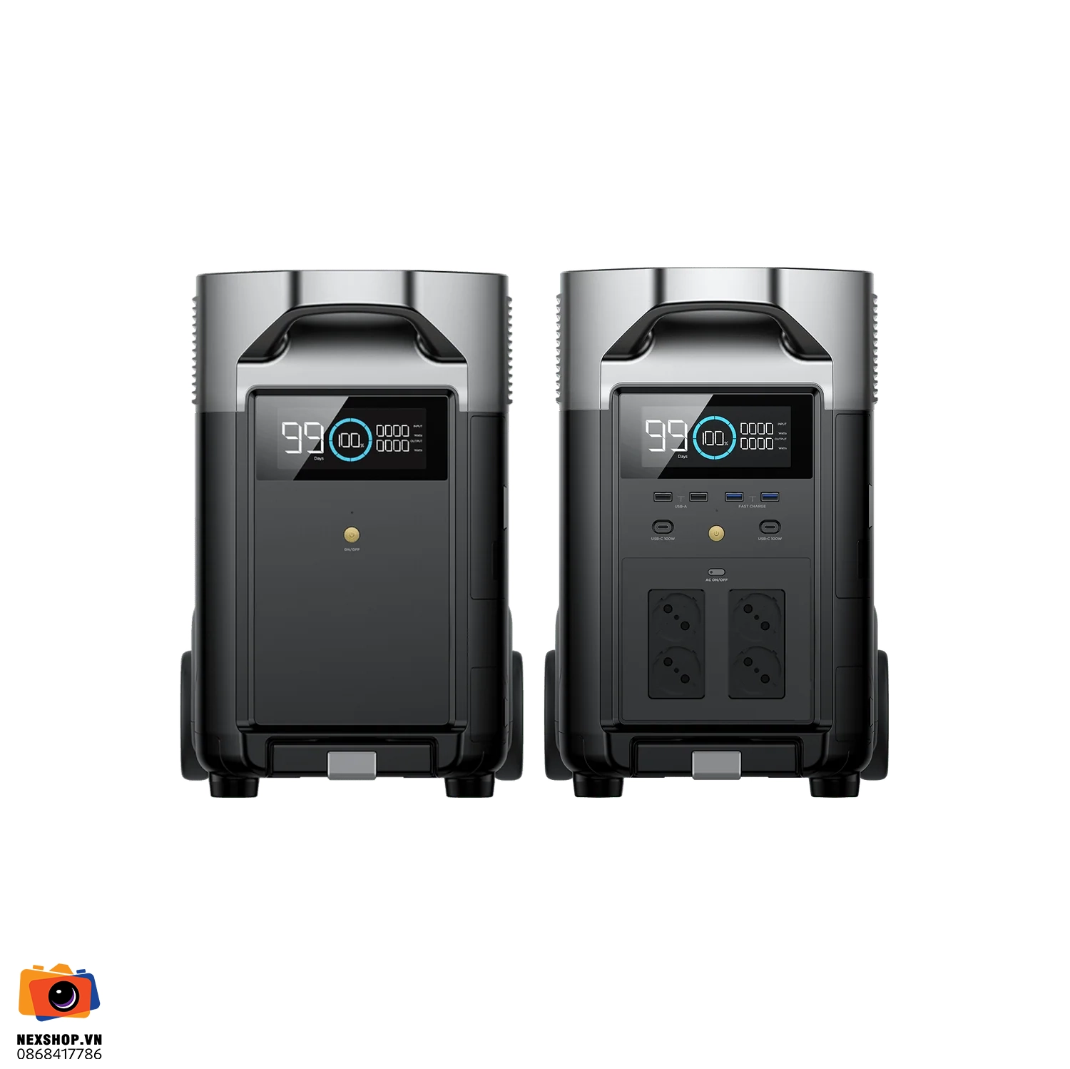 Trạm năng lượng Ecoflow Delta Pro 3600Wh | Chính hãng - chi tiết 4