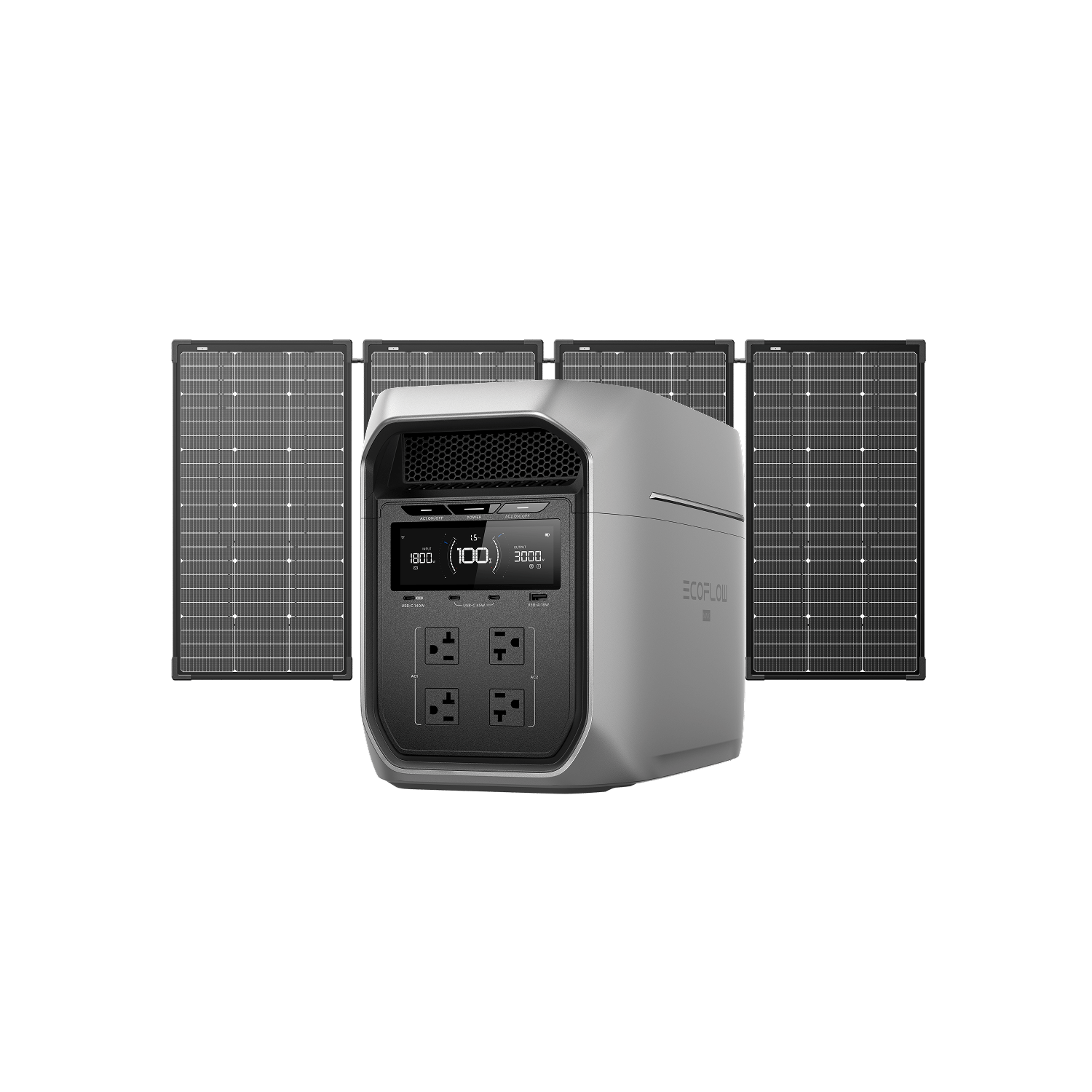 Trạm sạc dự phòng EcoFlow Delta 3 Max | 2048Wh 2400W | Trạm điện di động chính hãng