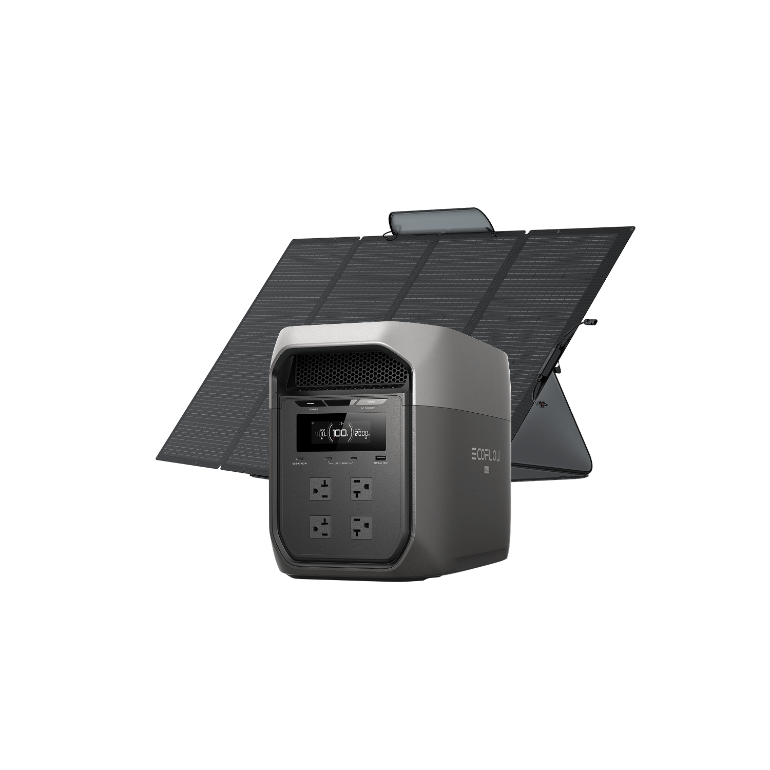 Trạm sạc dự phòng EcoFlow Delta 3 Max | 2048Wh 2400W | Trạm điện di động chính hãng