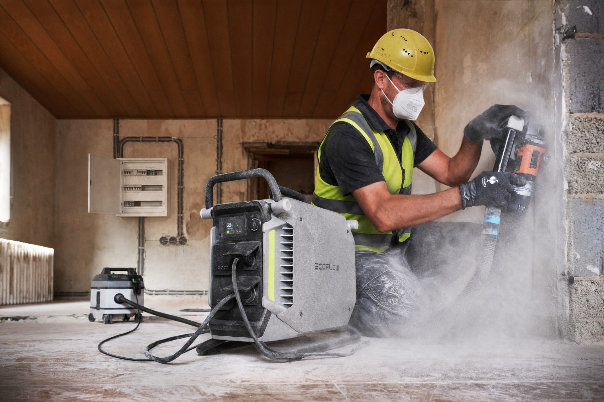 Trạm sạc công nghiệp EcoFlow PowerRock 4000 (4000W | 3000Wh) | Chính Hãng