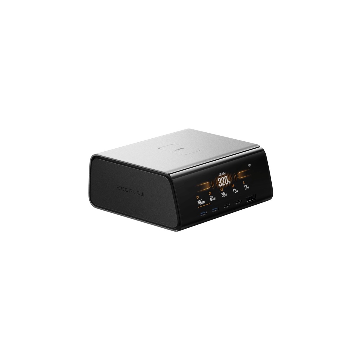 Trạm sạc để bàn EcoFlow RAPID Pro Desktop Charger (320W / 5 Cổng GaN) | Chính hãng