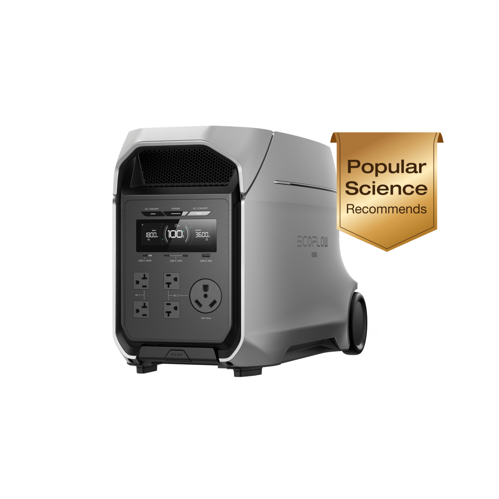 Trạm sạc dự phòng EcoFlow DELTA 3 Ultra Plus (3072Wh | 3600W) | Sạc siêu tốc | Chính hãng