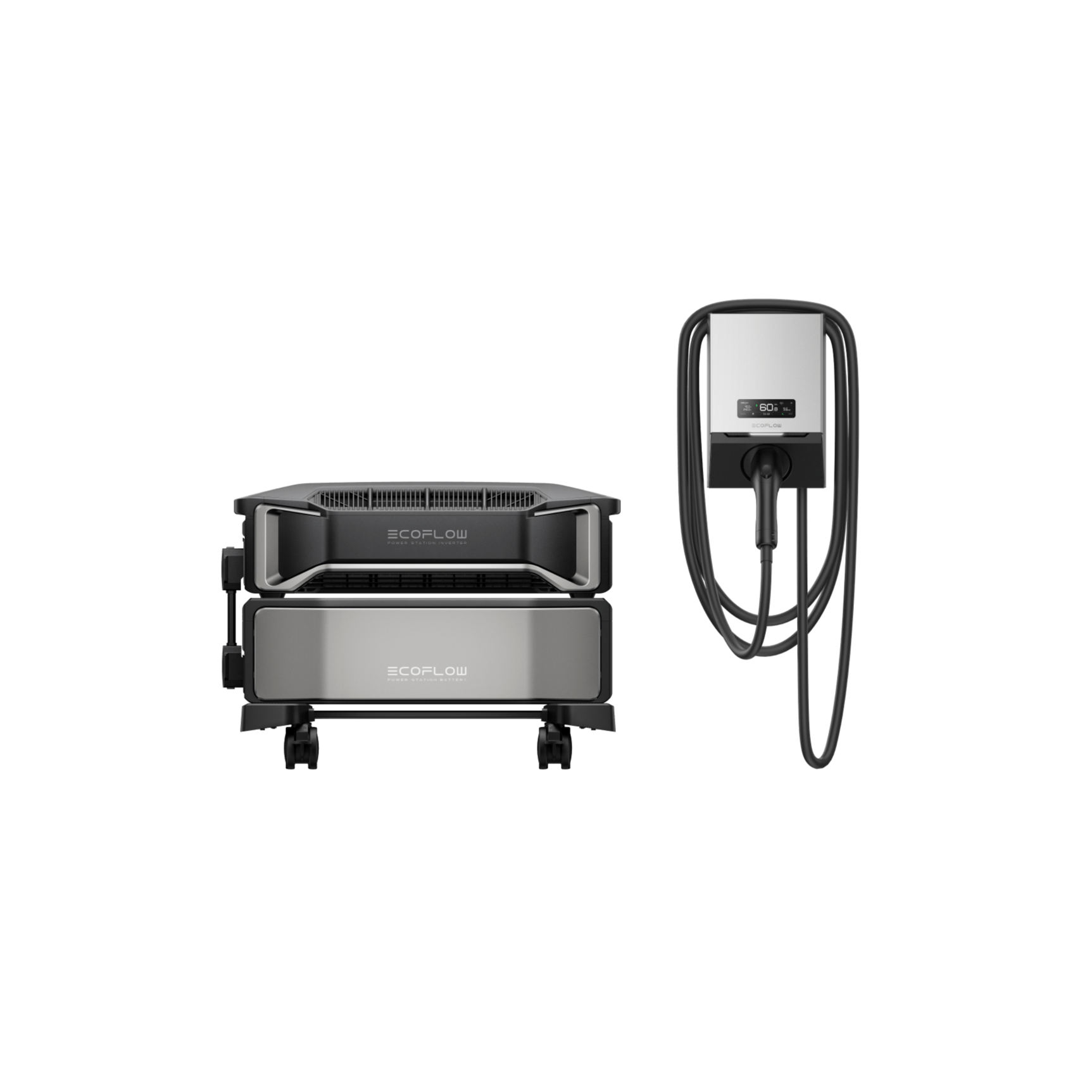 Trụ sạc xe điện thông minh EcoFlow PowerPulse EV Charger (9.6kW / 40A) | Chính hãng