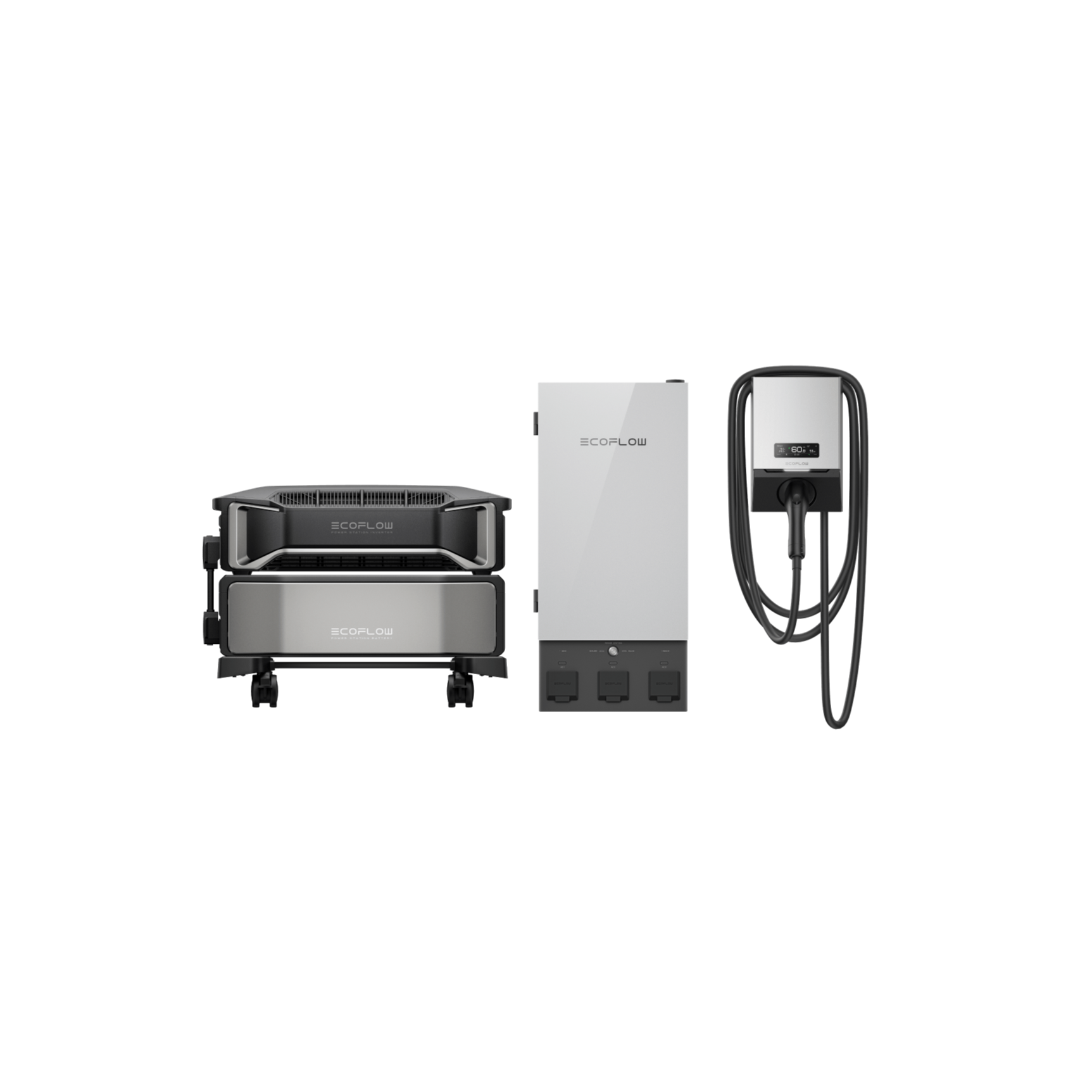 Trụ sạc xe điện thông minh EcoFlow PowerPulse EV Charger (9.6kW / 40A) | Chính hãng