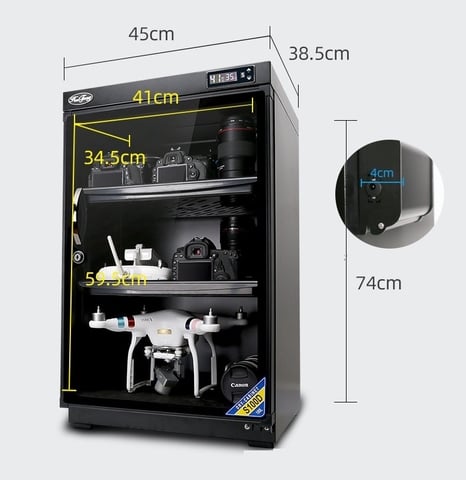 Tủ chống ẩm HUITONG DHC-100 , 100 lít | Chính hãng