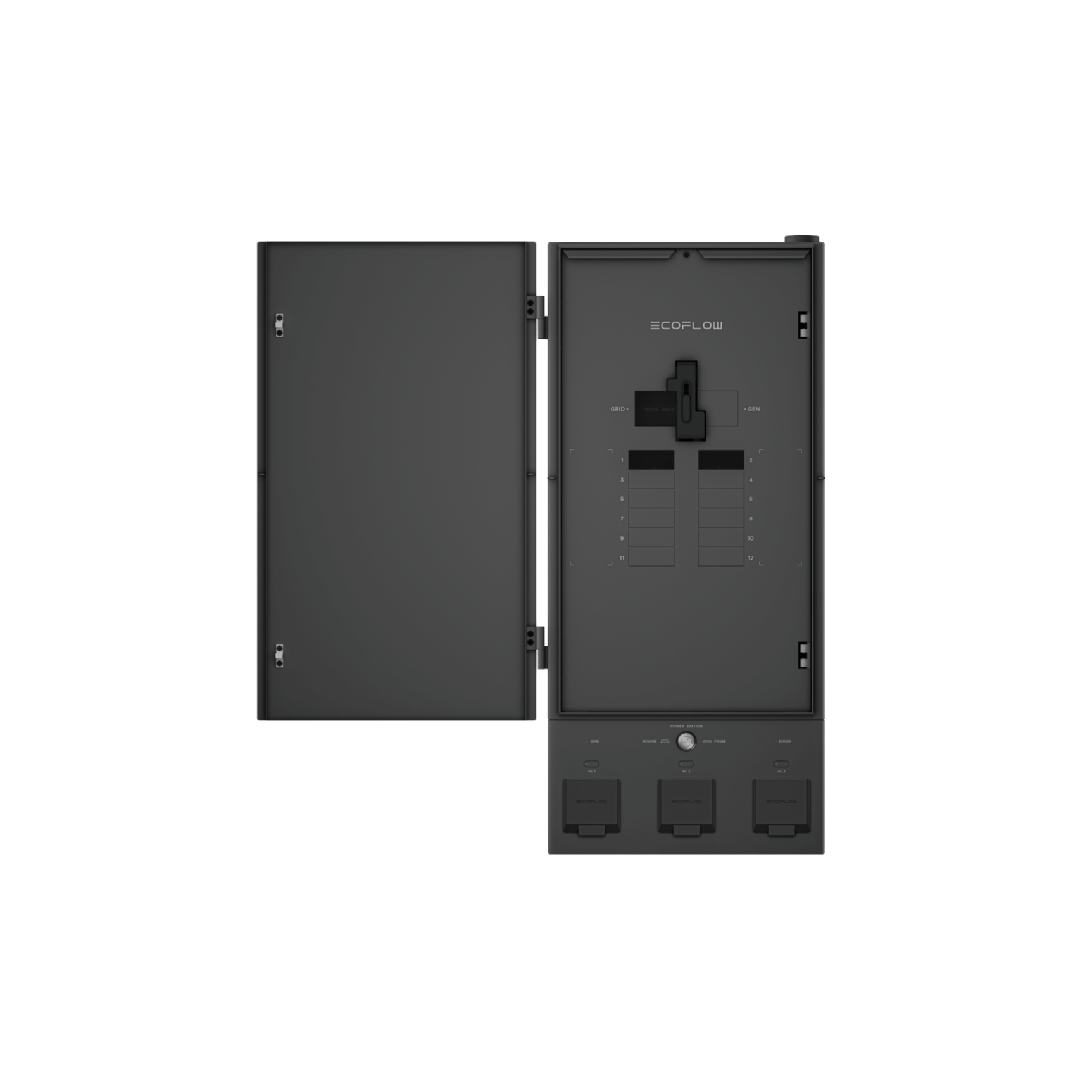 Tủ điện thông minh EcoFlow Smart Home Panel 2 (12 mạch điện tự động) | Chính hãng