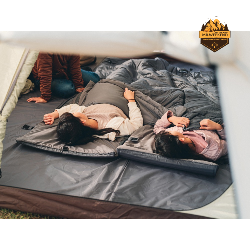 Túi Ngủ Snow Peak Separate Sleeping Bag Mat Plus, BD-080 | Chính hãng