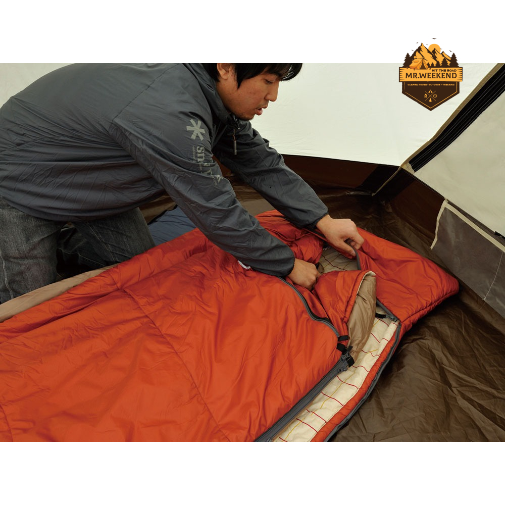 Túi Ngủ Snow Peak Separate Sleeping Bag Ofuton Wide ,BD-103 | Chính hãng
