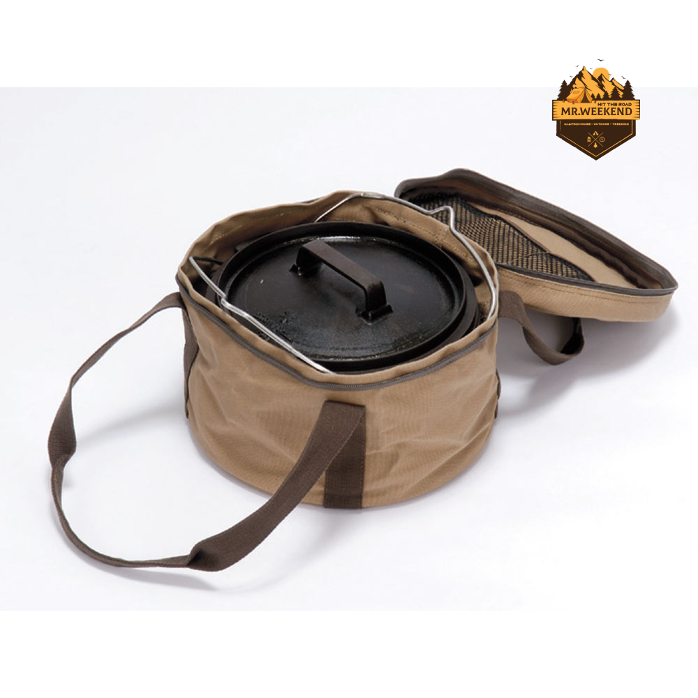 Túi đựng Snow Peak Japanese Iron Dutch Oven Storage Case M, CS-420BR | Chính hãng