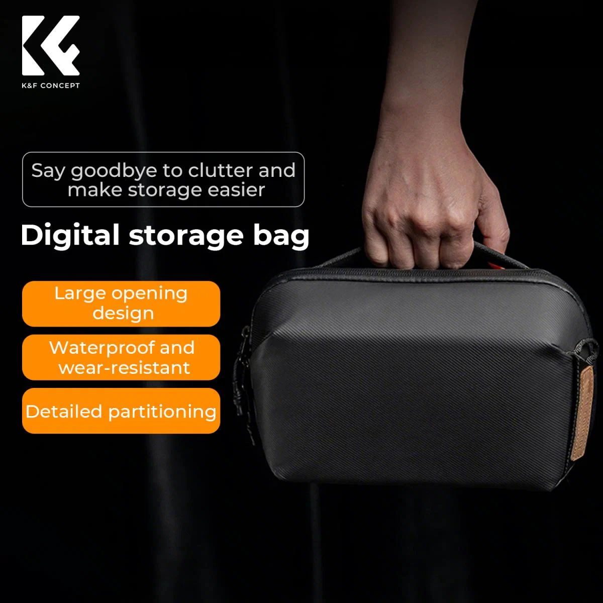 Túi đựng phụ kiện KNF Concept Tech Pouch 4L