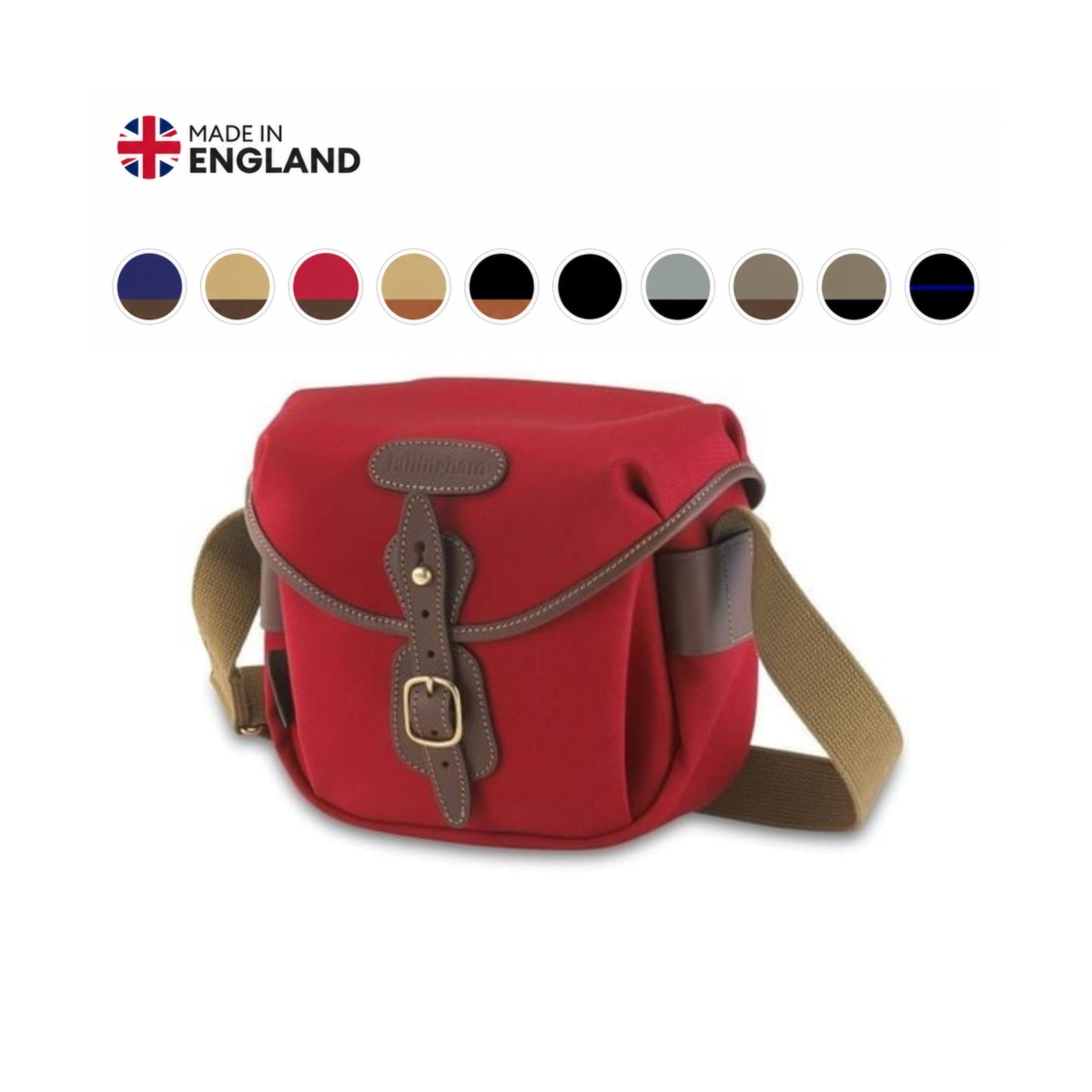 Túi máy ảnh Billingham Hadley Digital - Burgundy / Chocolate | Chính hãng | Fullvat
