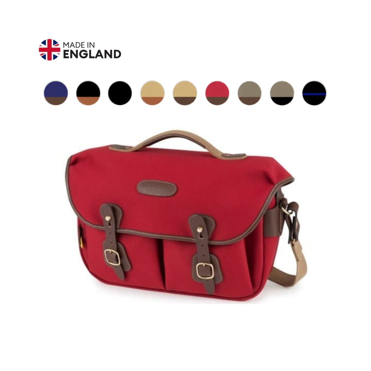Túi máy ảnh Billingham Hadley Pro 2020 - Burgundy/ Chocolate | Chính hãng | Fullvat