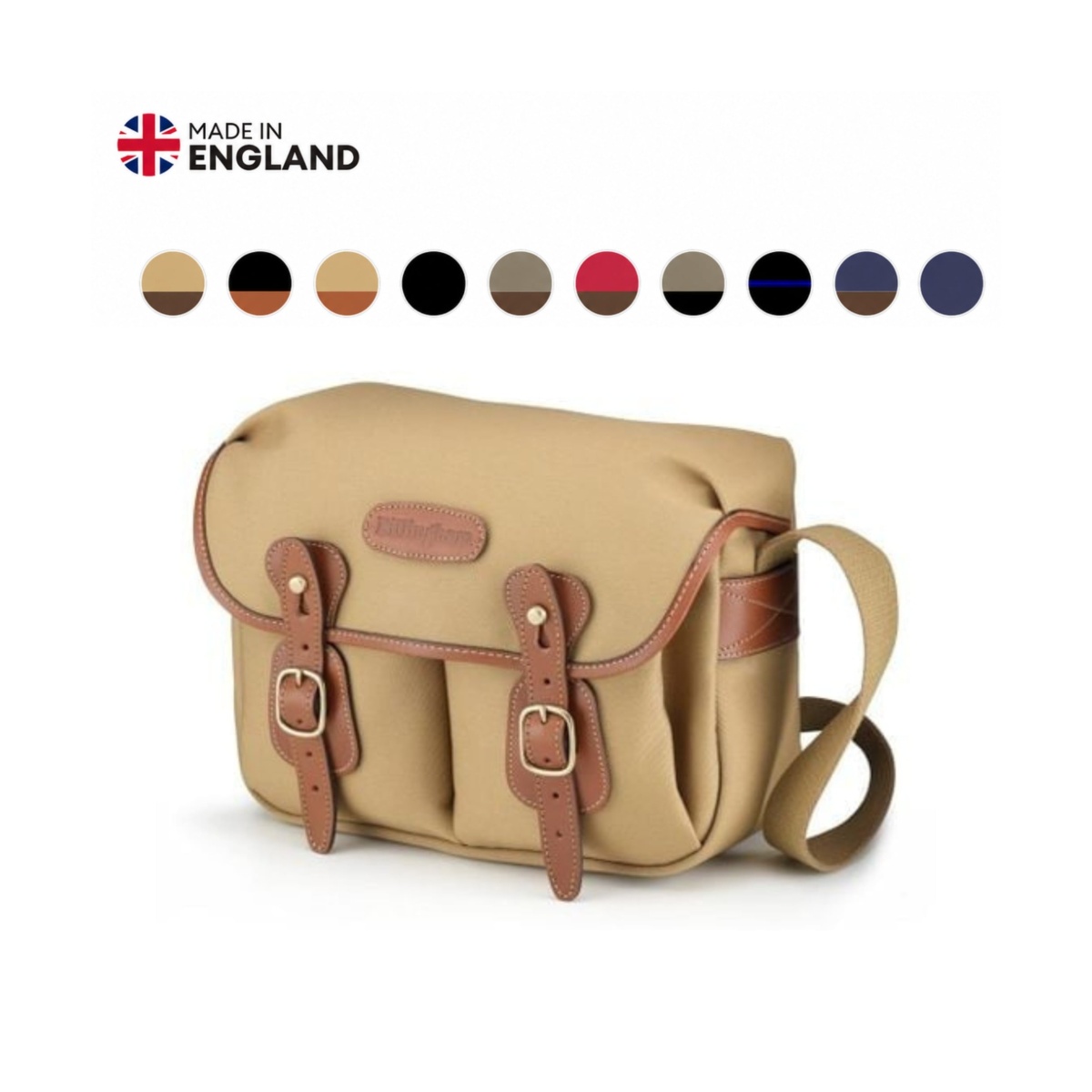 Túi máy ảnh Billingham Hadley Small - Burgundy/Chocolate | Chính hãng | Fullvat