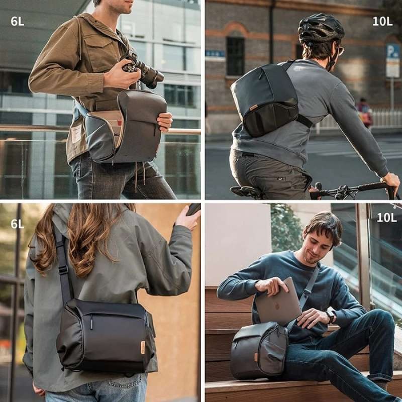 Túi máy ảnh PGYTECH OneGo Shoulder Bag 10L (Shell Grey) | Chính hãng