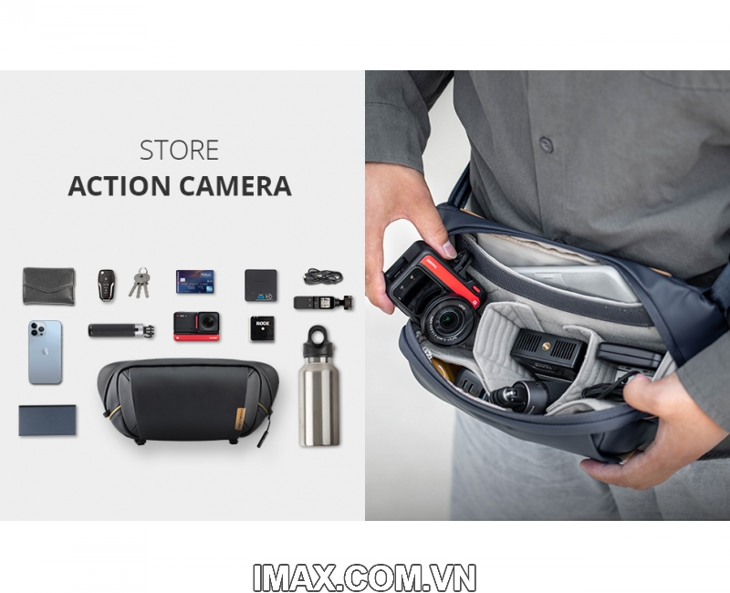 Túi máy ảnh PGYTECH OneGo Solo (BLACK) | Chính hãng