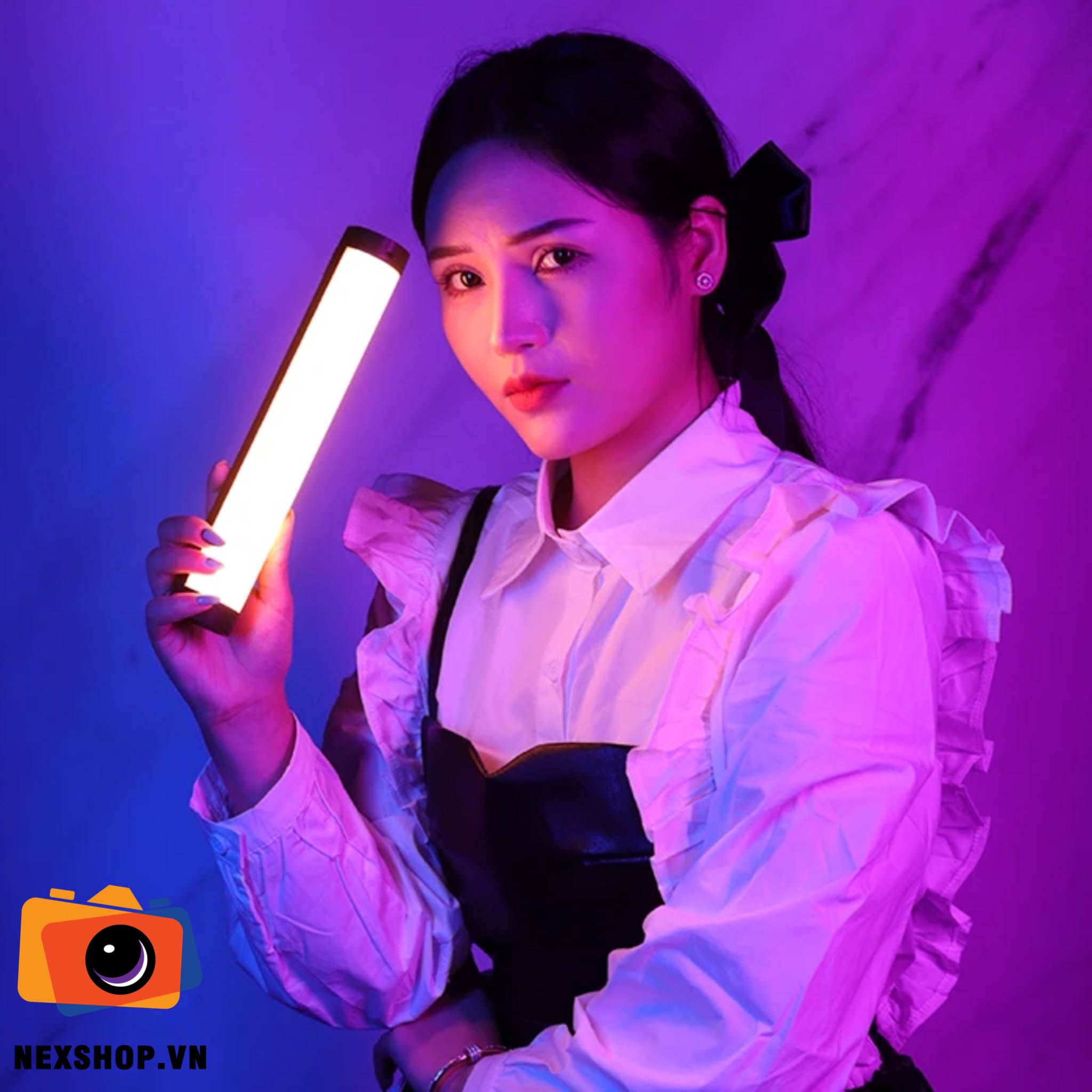Ulanzi VL110 Led RGB dài 24cm Chỉnh màu RGB - Độ K - 20 Effect
