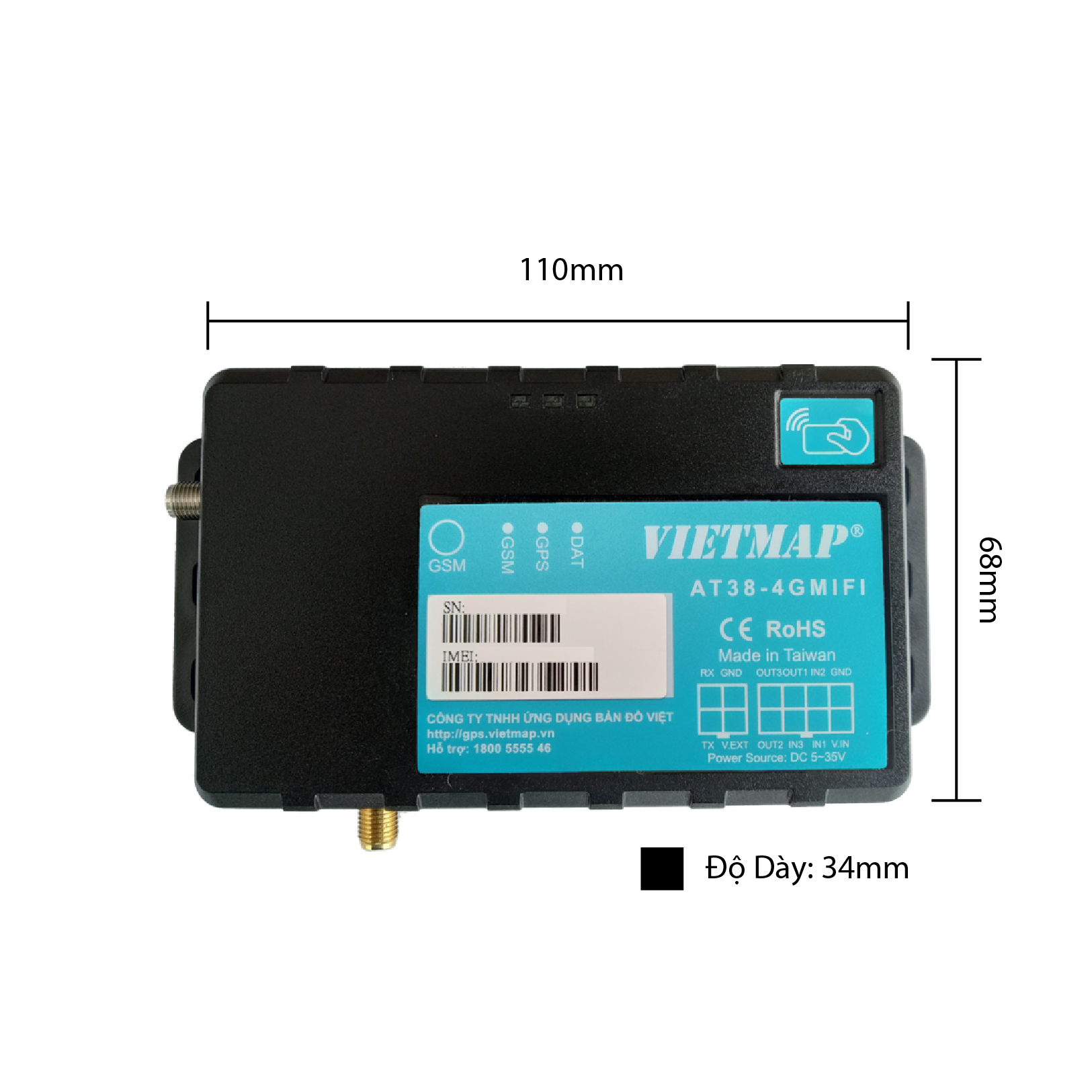 VIETMAP AT38 4G MIFI