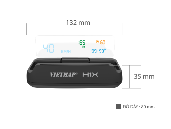 VIETMAP HUD H1X