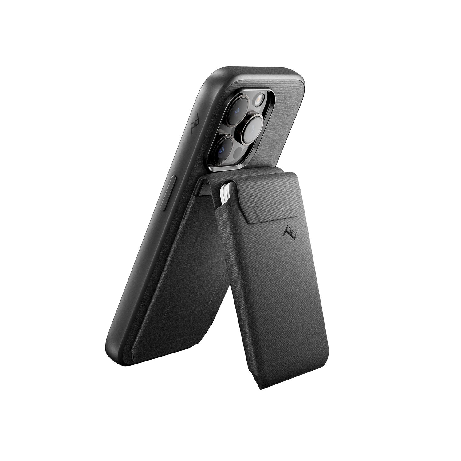 Ví điện thoại kèm giá đỡ Peak Design Mobile Wallet Stand Wallet Charcoal | Chính hãng