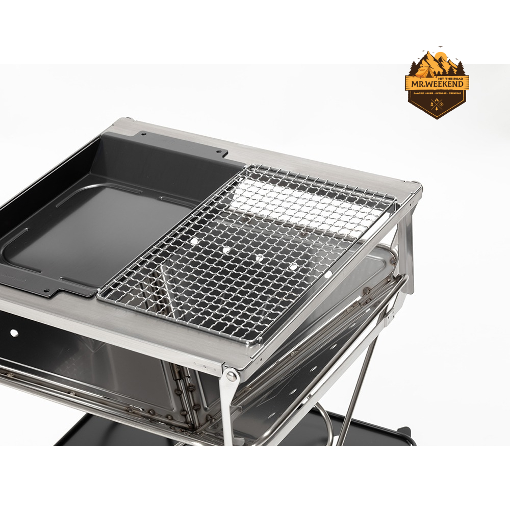 Vỉ nướng Grilling Net Stainless Steel Half Pro, S-029HA | Chính hãng