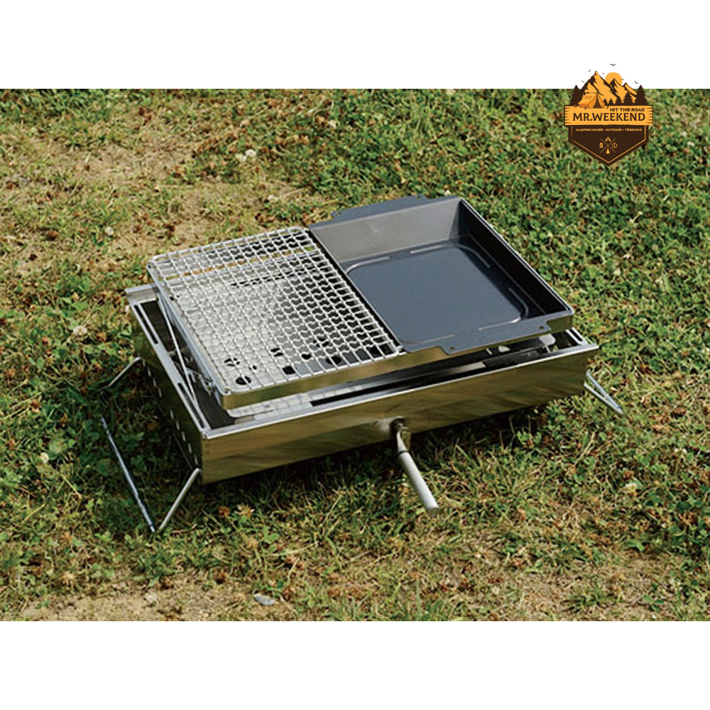 Vỉ nướng Grilling Net Stainless Steel Half Pro, S-029HA | Chính hãng