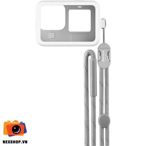 Vỏ Silicon chính hãng cho Gopro 12 11 10 9 Màu Trắng