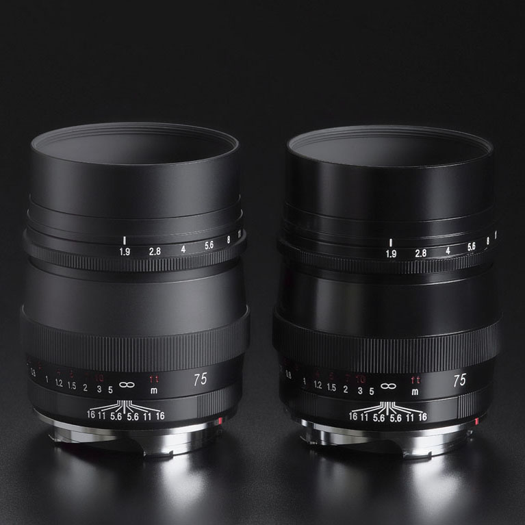 Voigtlander ULTRON 75mm F1.9 VM SC/MC