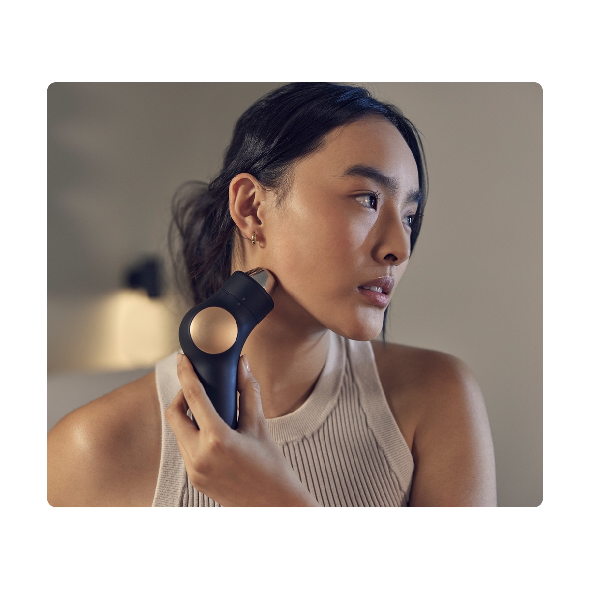 Vòng Massage Nóng Lạnh TheraFace Hot & Cold Rings - Màu Đen | Chính hãng