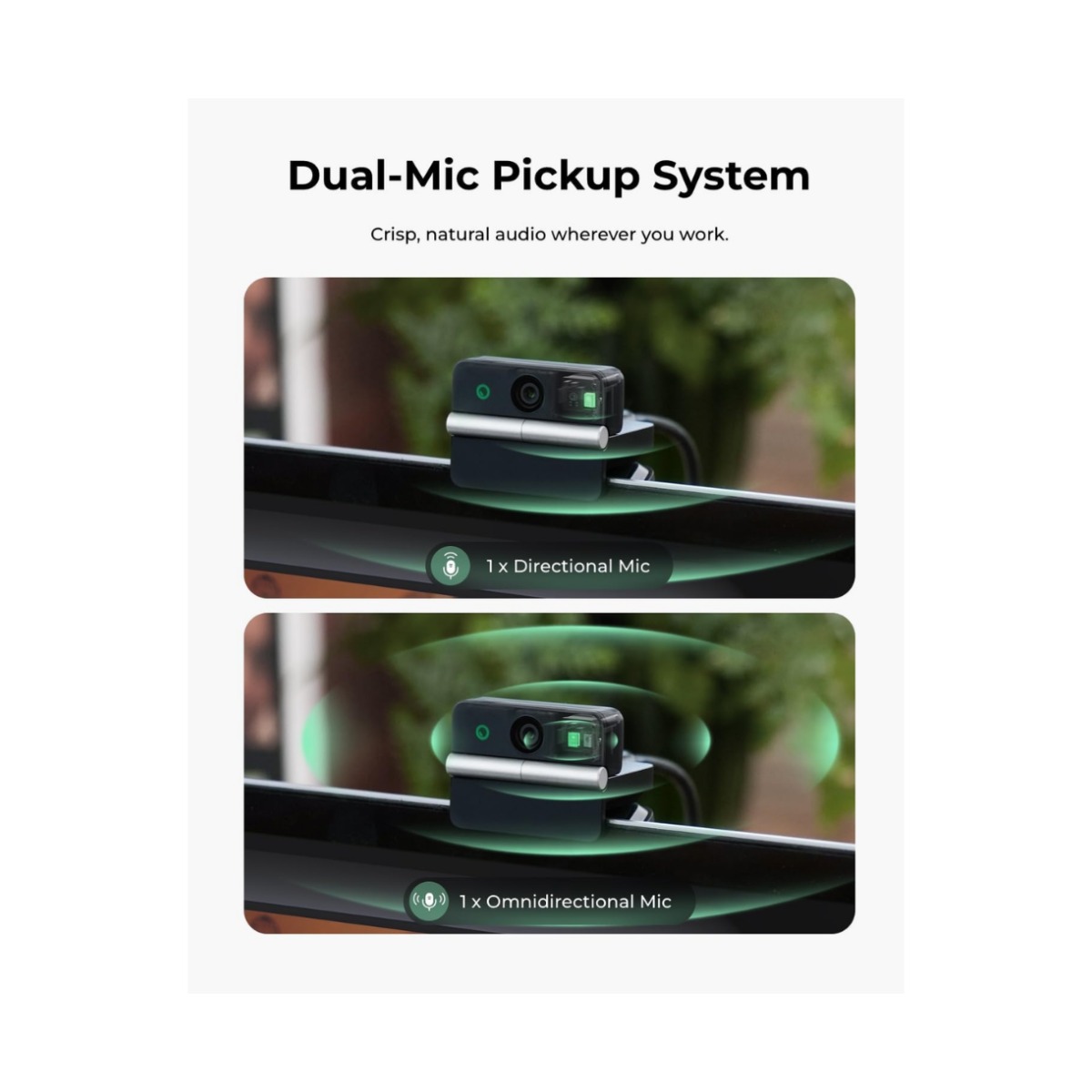 Webcam OBSBOT Meet Flip AI Powered 4K Cảm Biến 1/2 Inch | Chính Hãng | Fullvat