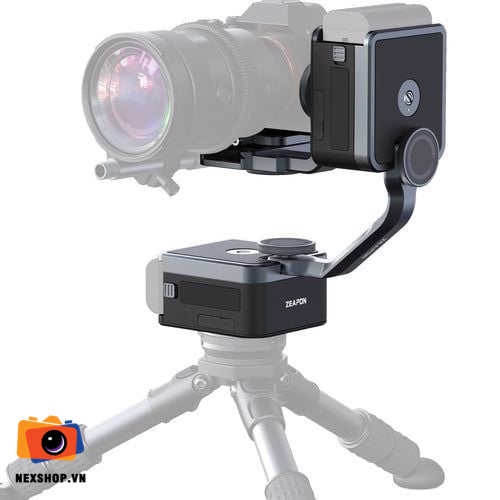 Zeapon Micro3 E1000 + Pons PT Motorized Pan Head - Slider chuyên nghiệp dành cho Máy Ảnh - Tải trọng 12kg | Chính hãng KingCom