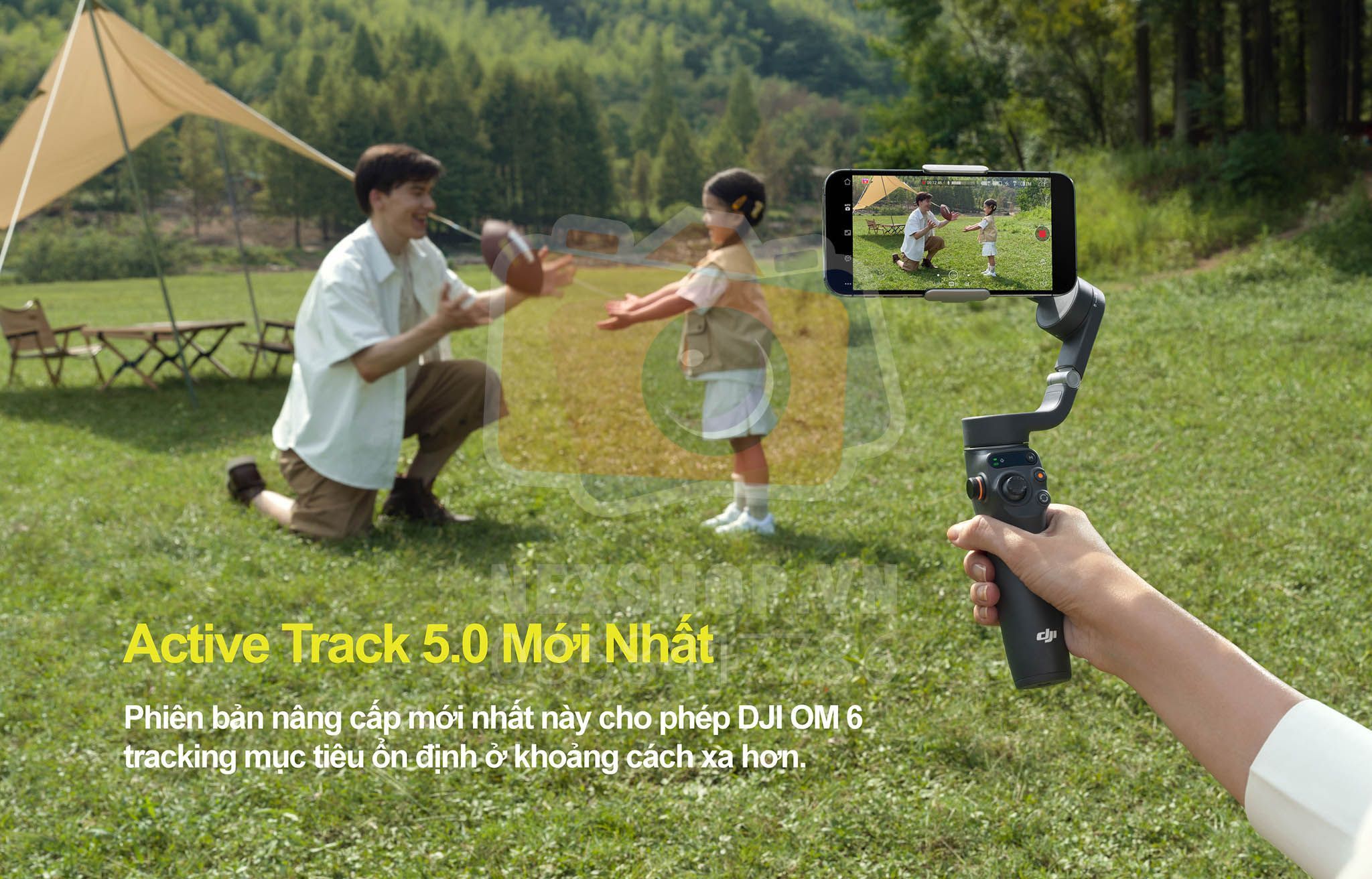 Tính năng tracking nâng cấp lên thành Active Tracking 5.0 mới nhất trên OM 6