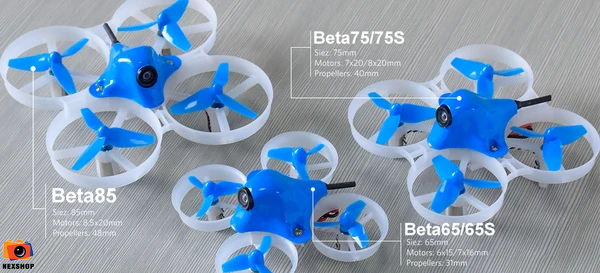 Beta65S BNF Micro Whoop Quadcopter