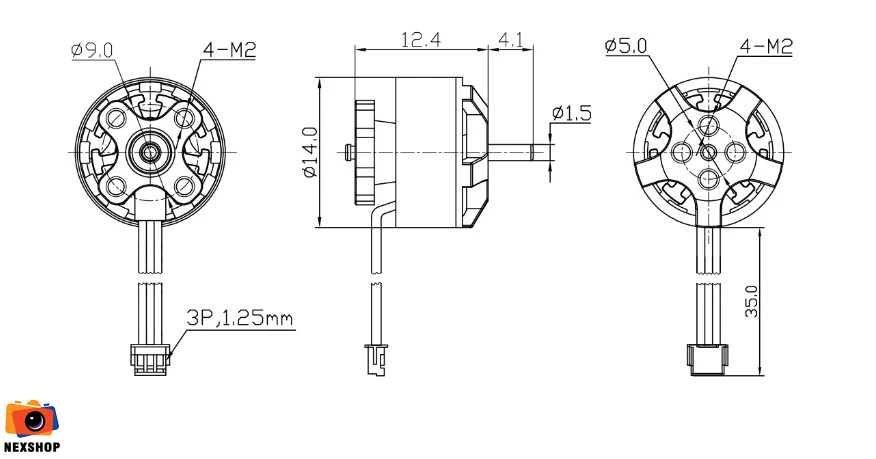 1105 Brushless Motors