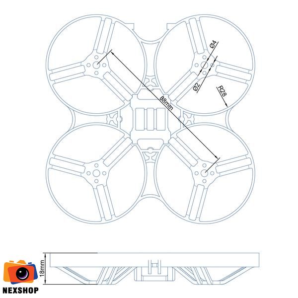 Beta85X 4S 4K Frame Kit (Upgrade)