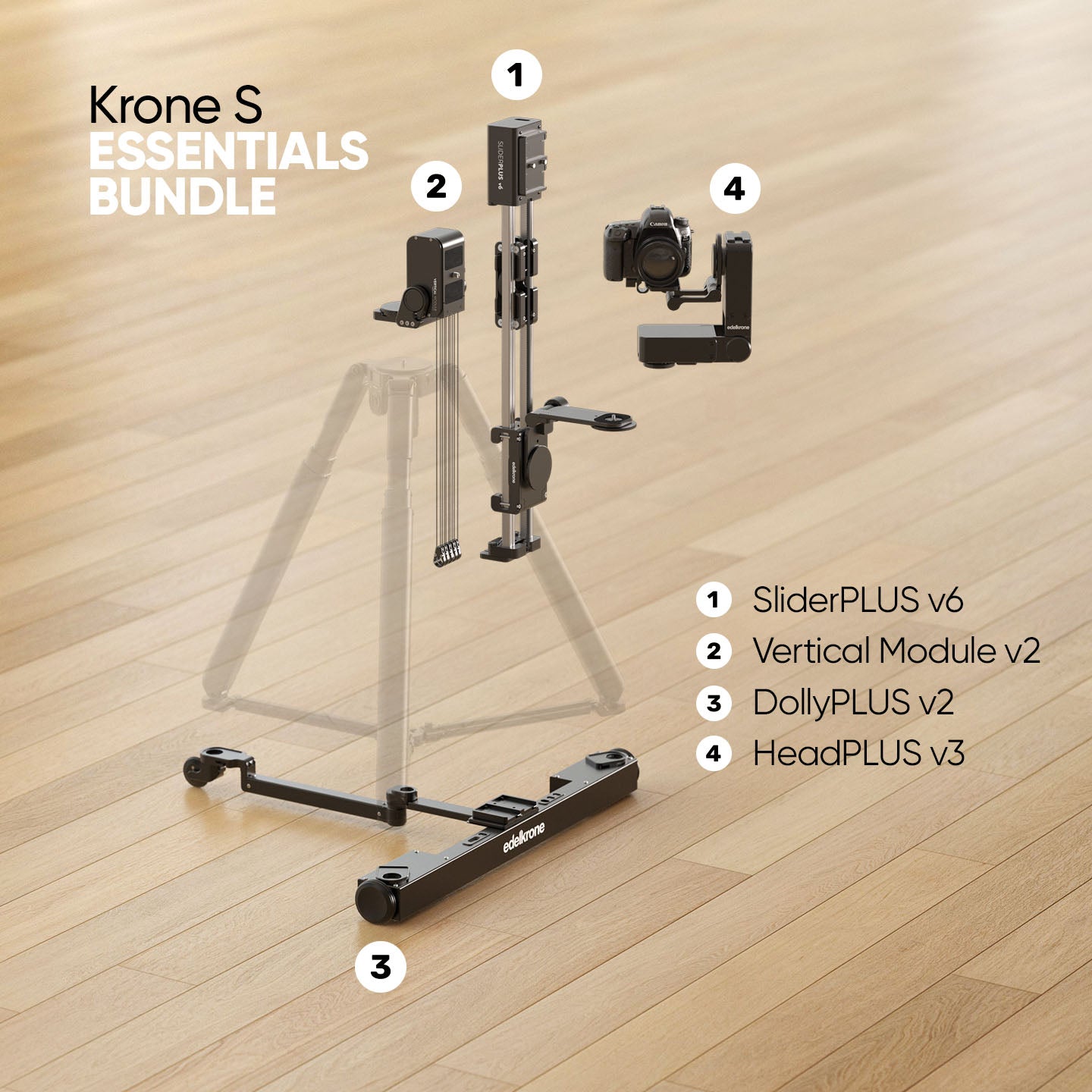 Edelkrone Krone S Bundle Essentials | Chính hãng | NexShop - thiết kế và phụ kiện