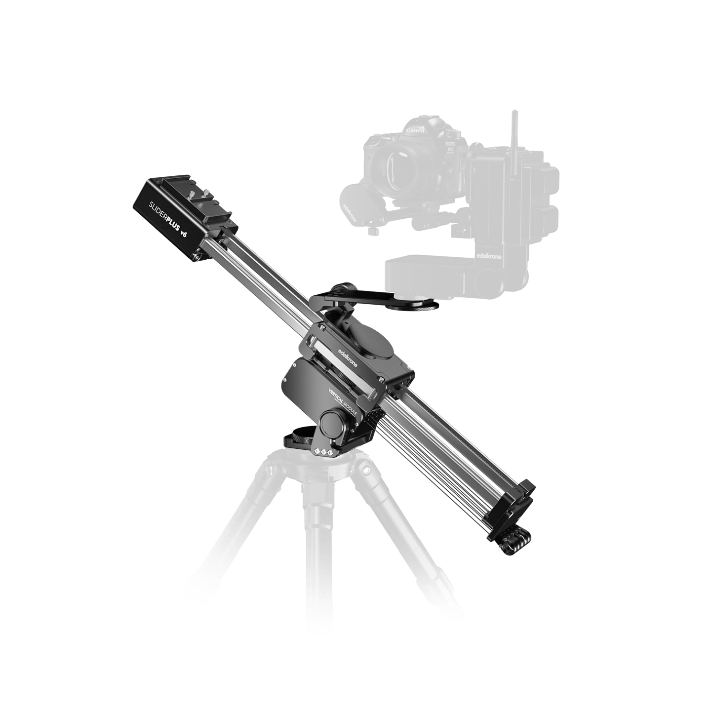 Edelkrone SliderPLUS v6 Motorized | Chuyển động mượt | Chính hãng - cấu hình hộp sạc