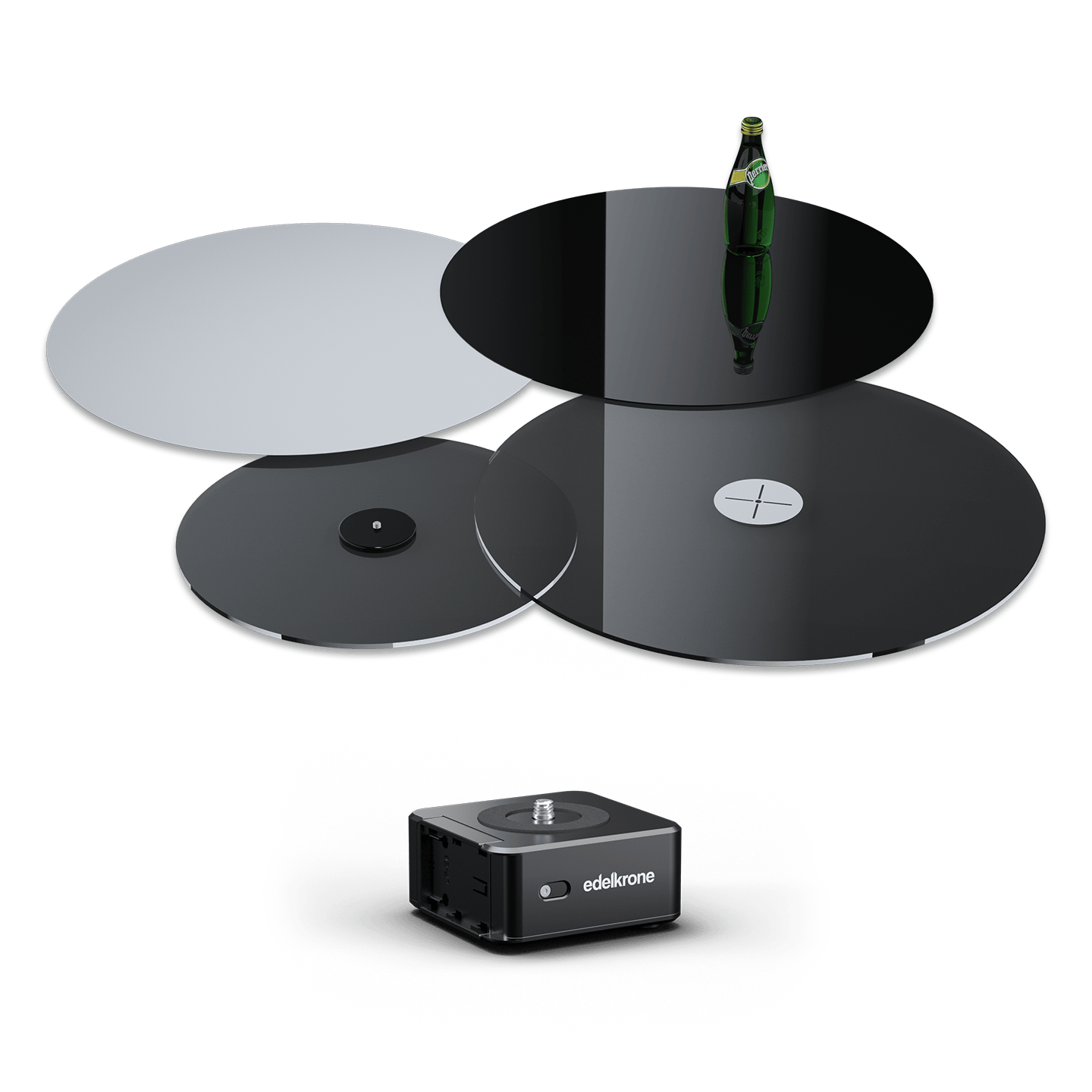 Edelkrone Turntable Module (Large) cho HeadONE | Chính hãng - mặt sau và phụ kiện đi kèm