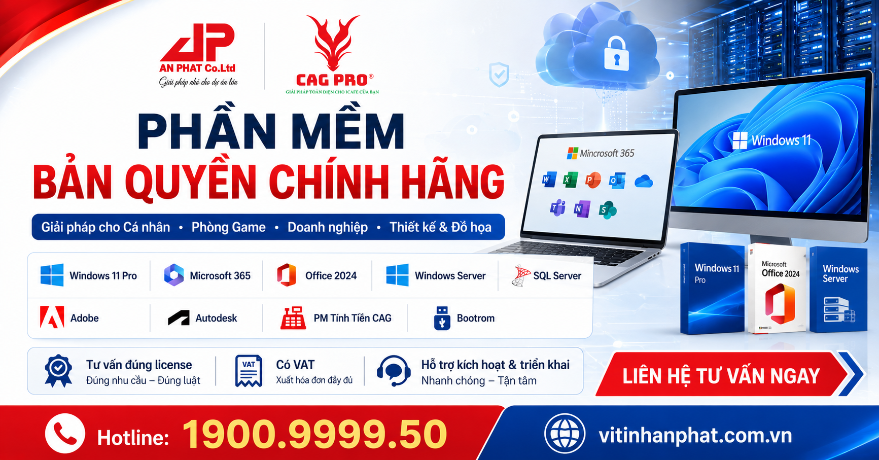 Bảng Giá Phần Mềm Bản Quyền Chính Hãng Cho Cá Nhân, Phòng Game, Công Ty & Thiết Kế Đồ Họa