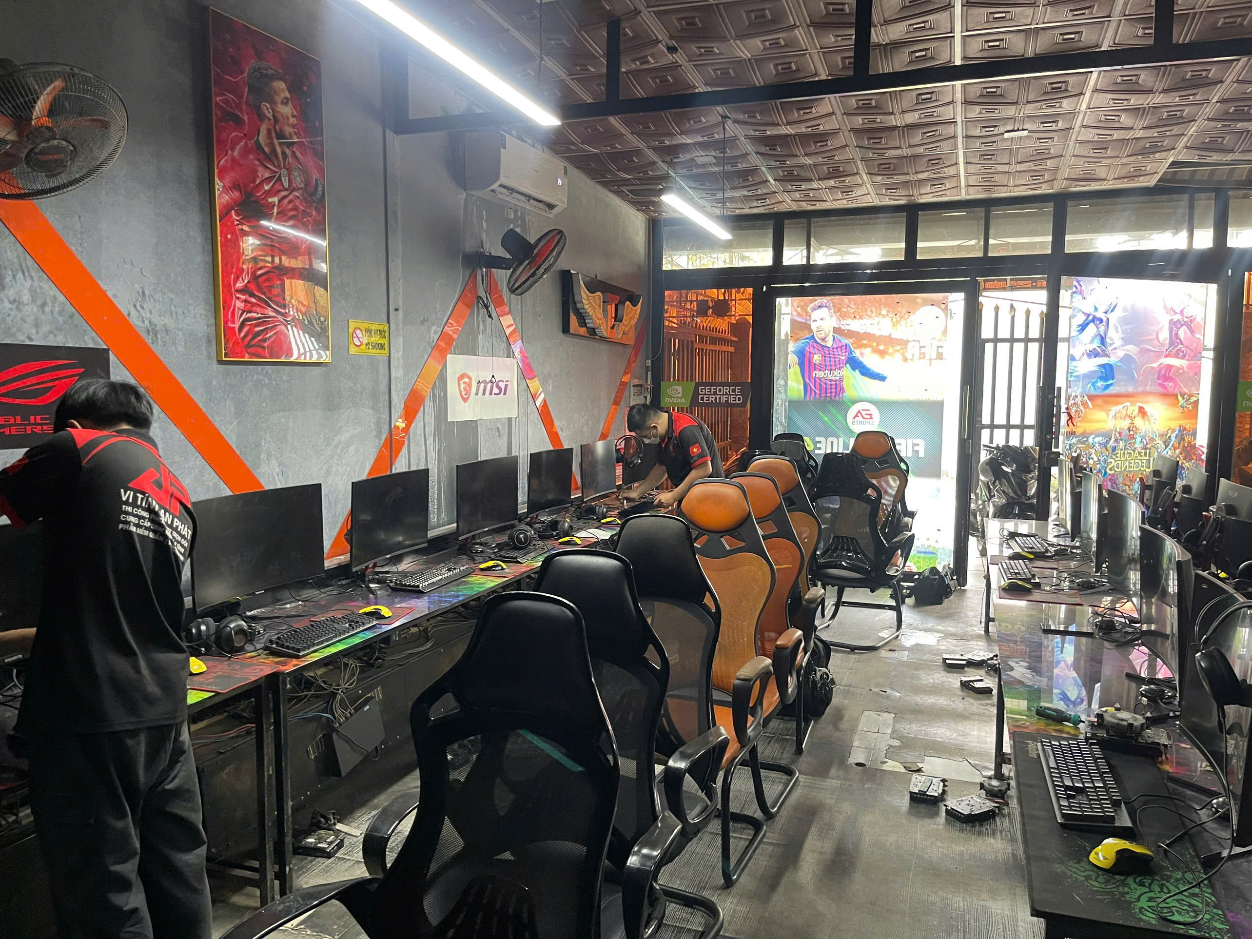 Bảo Trì Cyber Game Vệ Sinh Máy Tính | Khắc Phục Sự Cố Phòng NET