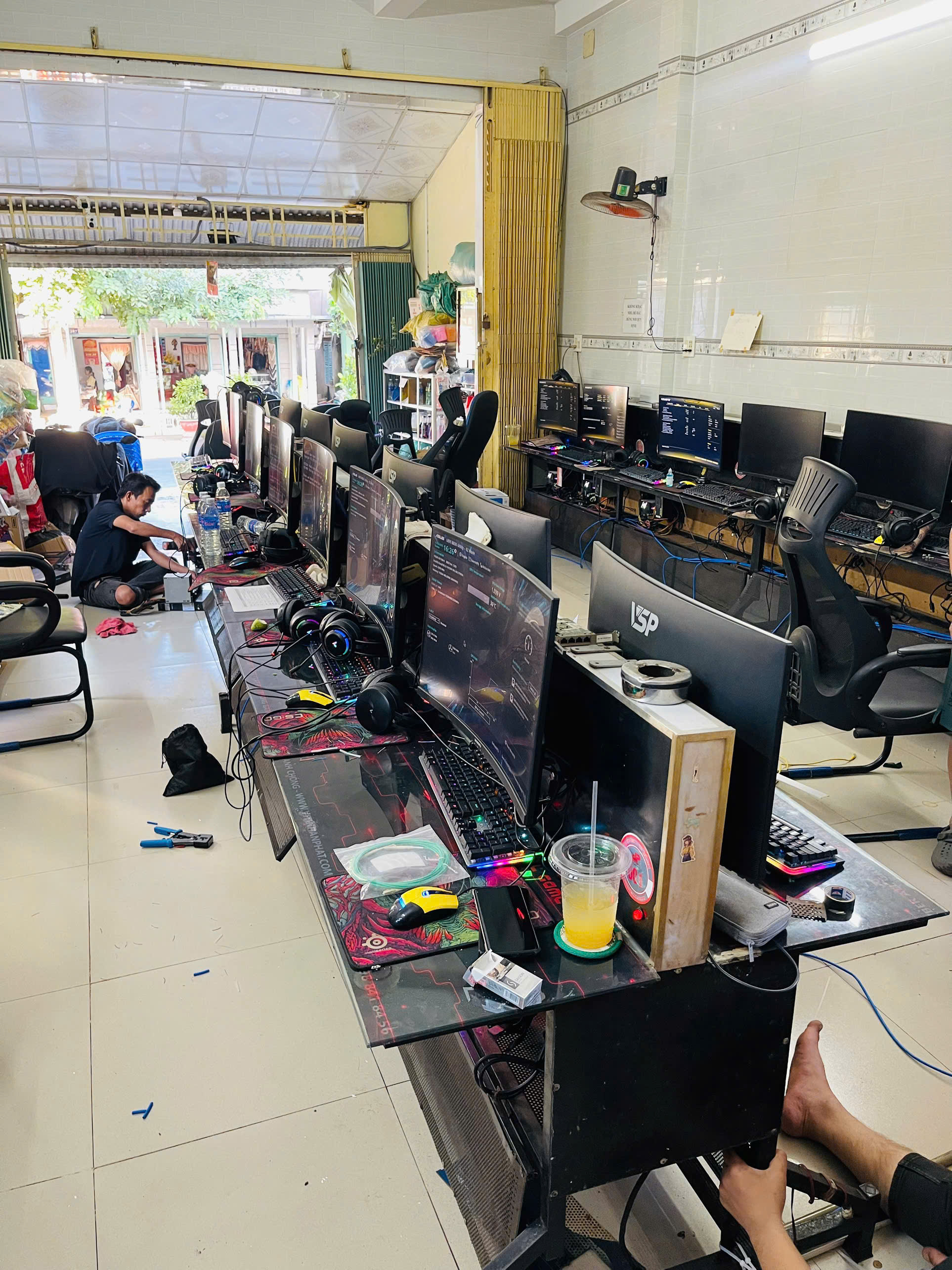 Bảo Trì Cyber Game Vệ Sinh Máy Tính | Khắc Phục Sự Cố Phòng NET